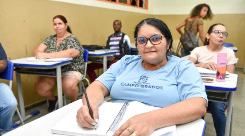 Campo Grande abre vagas para EJA em todas as regiões da Capital