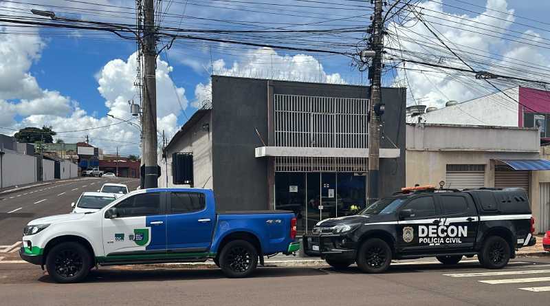 Em operação conjunta, Polícia Civil apreende produtos em tabacaria de Campo Grande