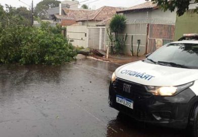 Alerta amarelo prevê tempestade em Campo Grande