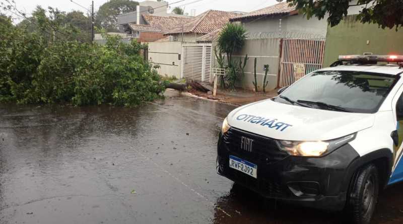 Alerta amarelo prevê tempestade em Campo Grande
