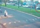 Motociclista morre após ser prensada entre caminhão e carro na Avenida Gunter Hans